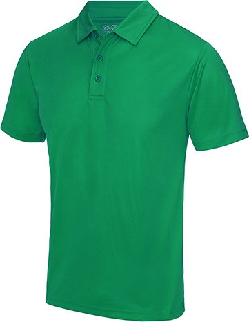 Just Cool Pánská sportovní polokošile s UV ochranou UPF 40+ Barva: zelená výrazná, Velikost: XL JC040