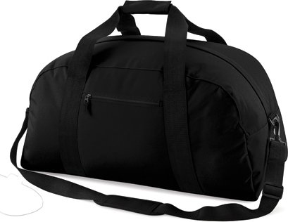 BagBase Klasická cestovní taška Holdall 48 litrů Barva: Černá