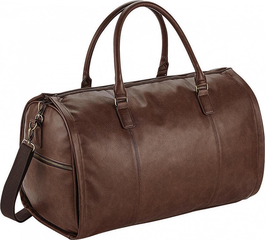 Quadra Cestovní taška Weekender NuHide™ Garment z umělé kůže 37 litrů Barva: žlutohnědá