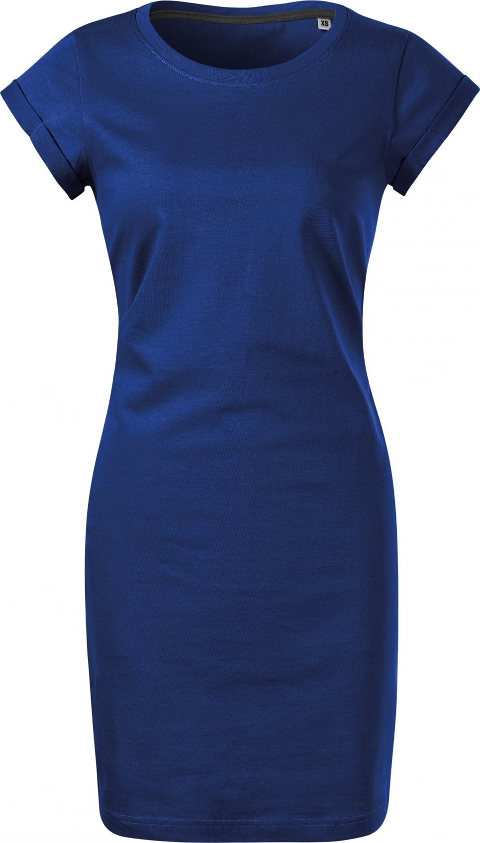 MALFINI® Šaty z pevného bavlněného materiálu Barva: modrá královská, Velikost: XL