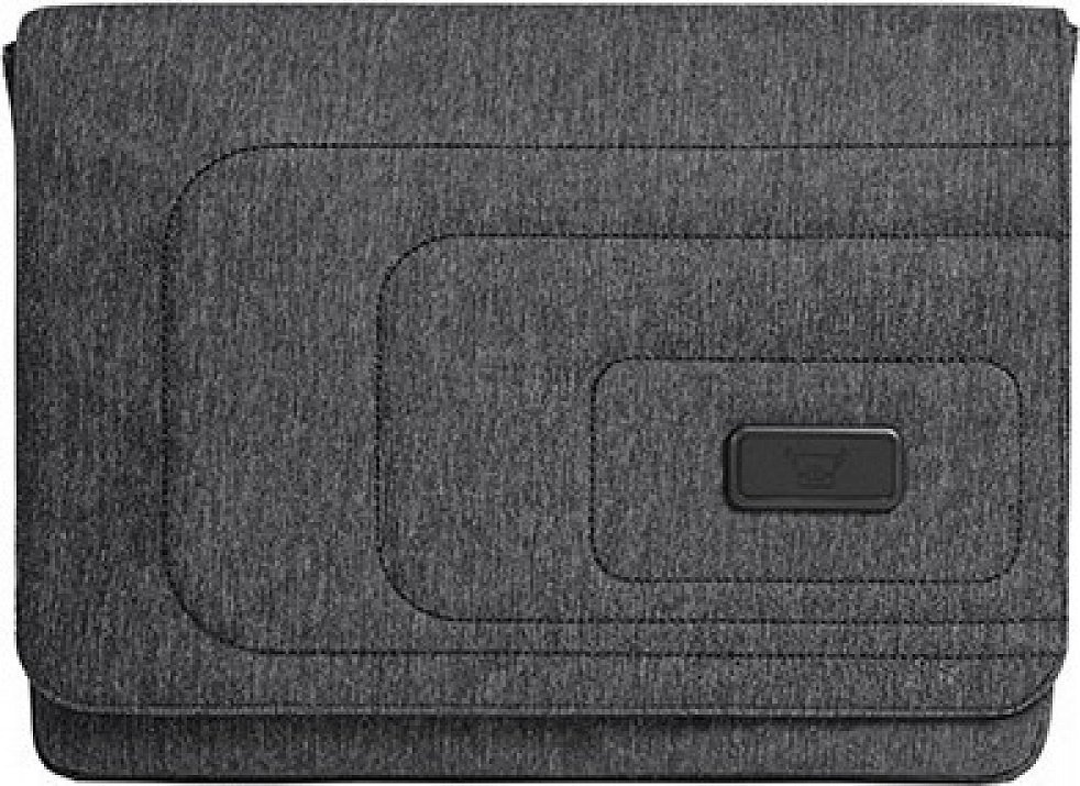 Levně Halfar Obal na notebook Frame se třemi síťovanými oddíly Barva: šedá tmavá melír