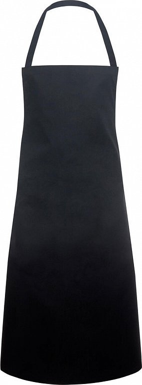 Levně Karlowsky Číšnická zástěra Bib Pinafore Barva: Černá