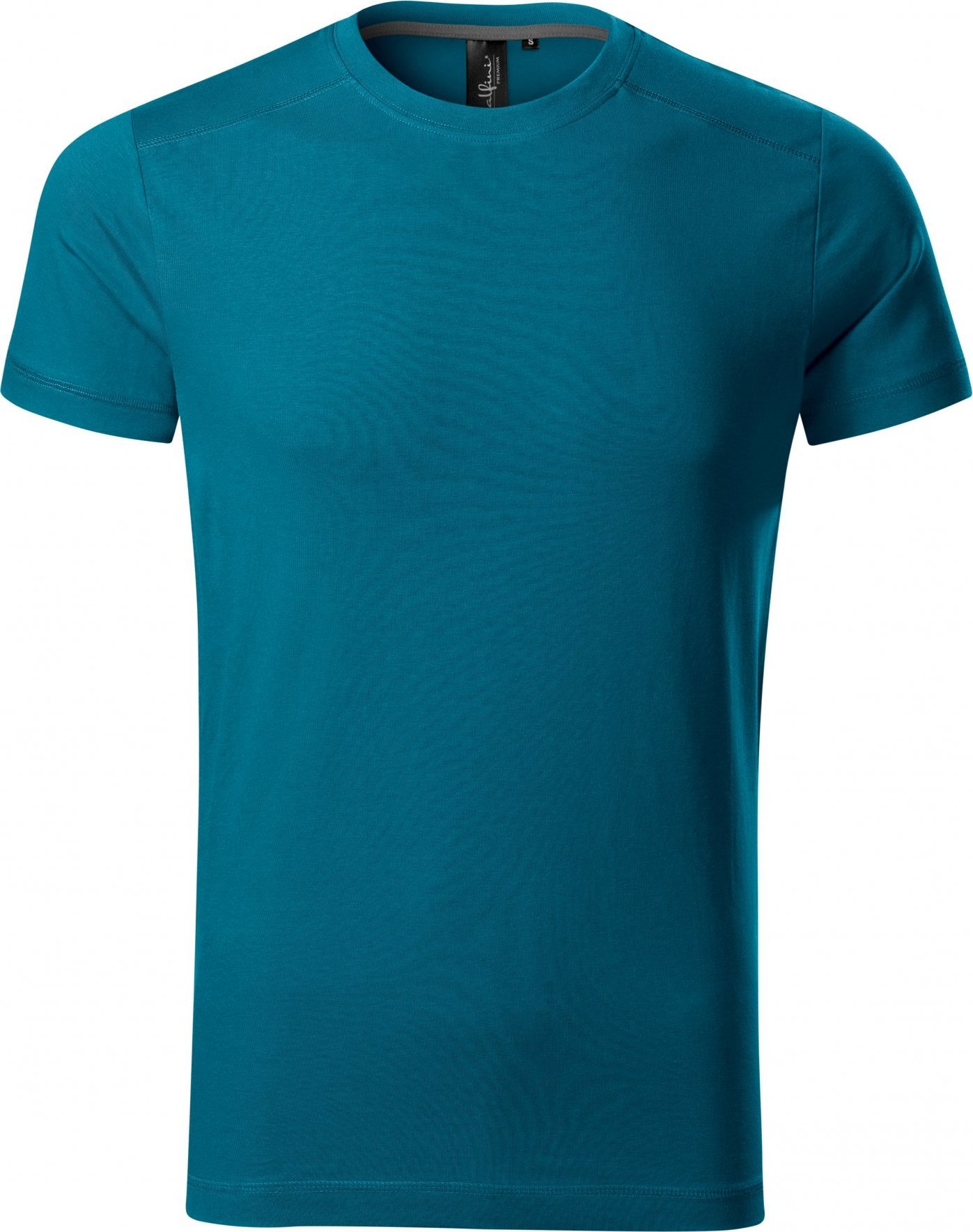 MALFINI Premium® Pánské přiléhavé tričko Action s elastanem Barva: modrá petrolejová, Velikost: XXL