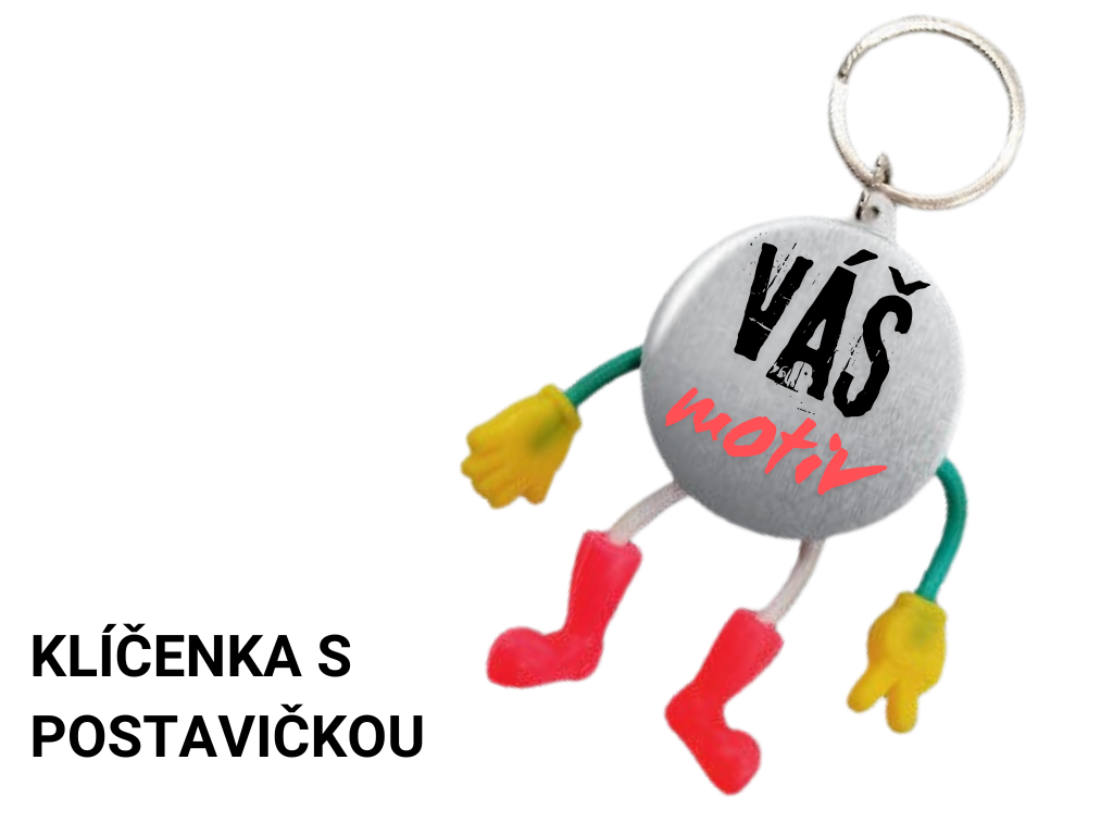 Levně cistytriko Klíčenka s postavičkou, 44 mm