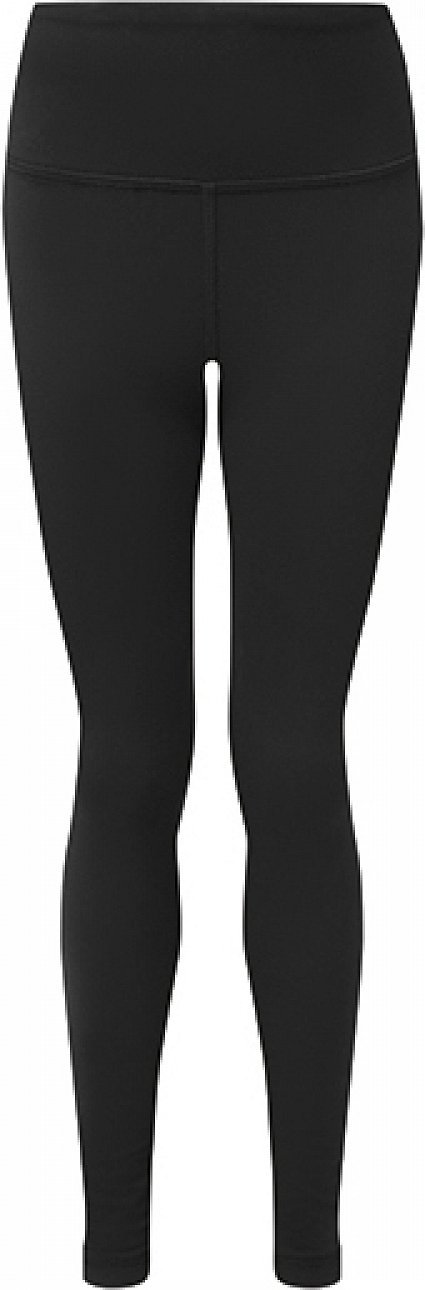 Levně TriDri® Dětské sportovní legíny s elastickým pasem Barva: Černá