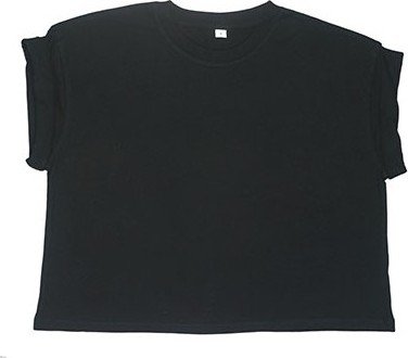 Dámský slušivý lehký top Mantis Crop Top z organic bio bavlny Barva: černá, Velikost: L P96