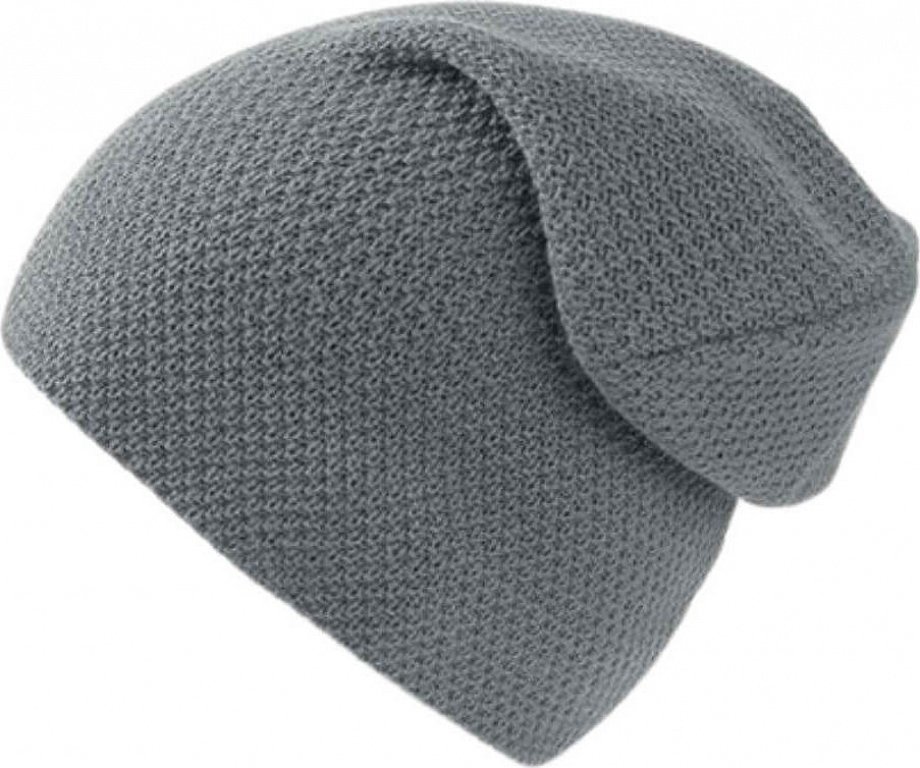Atlantis Dámská beanie oversize čepice Snobby Barva: šedá AT710