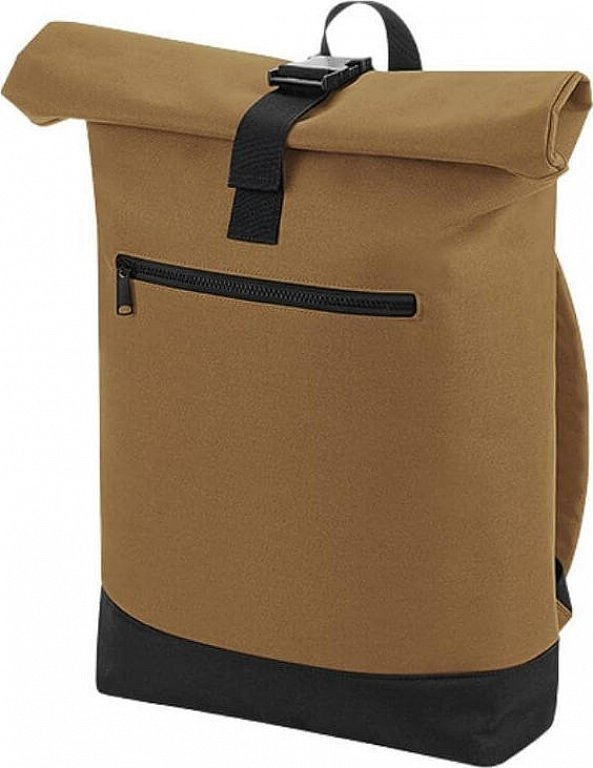 BagBase Zavinovací batoh na notebook Roll-Top 20 l nepromokavý Barva: Béžová