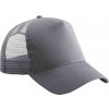 Síťovaná kšiltovka Snapback Trucker (Barva černá - černá)