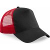 Síťovaná kšiltovka Snapback Trucker (Barva černá - černá)