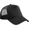 Síťovaná kšiltovka Snapback Trucker (Barva černá - černá)