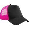 Síťovaná kšiltovka Snapback Trucker (Barva černá - černá)