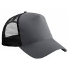 Síťovaná kšiltovka Snapback Trucker (Barva černá - černá)
