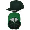 Klasická kšiltovka Snapback s plastikovým zapínáním (Barva Black, Velikost dospělá)