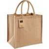 Jutová nákupní taška Midi 14 l (Velikost 30 x 30 x 19 cm, Barva přírodní)