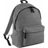 Fashion batoh se zadním polstrovaným dílem 18 l (Velikost 31 x 42 x 21 cm, Barva modrá letecká - šedá grafitová)