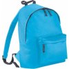 Fashion batoh se zadním polstrovaným dílem 18 l (Velikost 31 x 42 x 21 cm, Barva modrá letecká - šedá grafitová)