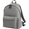 Melírový módní batoh s polstrováním 18 l (Velikost 31 x 42 x 21 cm, Barva šedá tmavá)