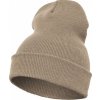 Prodloužená silná ohrnovací beanie čepice (Barva růžová světlá)