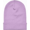 Prodloužená silná ohrnovací beanie čepice (Barva růžová světlá)