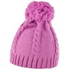 Teplý kulich Pom Pom s bambulí a pletenci (Barva černá)