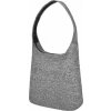 Dámská městská taška Union Square s dlouhými uchy (Velikost 45 x 42 x 10,5 cm, Barva šedá taška s černými detaily)