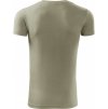 Přiléhavé pánské bavlněné tričko Viper se silikonovou úpravou 180 g/m (Velikost S, Barva zelená khaki světlá)