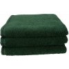 Hustě tkaný ručník na ruce 50 x 100 cm, 500 g/m (Velikost 50 x 100 cm, Barva šedá tmavá)
