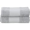 Koupelnová froté osuška na potisk PRINT-Me 70 x 140 cm, 450 g/m (Velikost 70 x 140 cm, Barva šedá tmavá)
