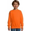 Dětská Fair Wear mikina bez kapuce 50% bavlny (Barva černá, Velikost 130/140 (10 let))