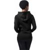 Dámská "bomber" klokanka Urban Classics se zkříženou kapucí (Velikost L, Barva černá)