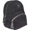 Mini batůžek Sherpa Urban Classics s kožíškem (Velikost one size, Barva černá)