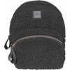 Mini batůžek Sherpa Urban Classics s kožíškem (Velikost one size, Barva černá)