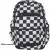 Kostkovaný černobílý městský batoh Urban Classics (Velikost one size, Barva černá - bílá)