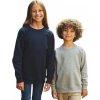 Dětská Fairtrade organická mikina Neutral s raglánovými rukávy (Velikost 92/98, Barva černá)