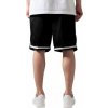 Pánské šortky Urban Classics s kontrastním lemováním (Velikost 3XL, Barva černá - černá - bílá)