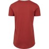 Prodloužené mírně zaoblené pánské triko Urban Classics 100% bavlna (Barva vojenská zelená, Velikost XXL)