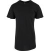 Prodloužené mírně zaoblené pánské triko Urban Classics 100% bavlna (Barva vojenská zelená, Velikost XXL)