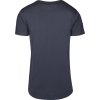 Prodloužené mírně zaoblené pánské triko Urban Classics 100% bavlna (Barva vojenská zelená, Velikost XXL)