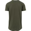 Prodloužené mírně zaoblené pánské triko Urban Classics 100% bavlna