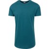 Prodloužené mírně zaoblené pánské triko Urban Classics 100% bavlna (Barva vojenská zelená, Velikost XXL)
