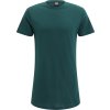 Prodloužené mírně zaoblené pánské triko Urban Classics 100% bavlna (Barva vojenská zelená, Velikost XXL)