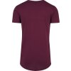 Prodloužené mírně zaoblené pánské triko Urban Classics 100% bavlna