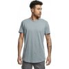 Prodloužené mírně zaoblené pánské triko Urban Classics 100% bavlna (Barva vojenská zelená, Velikost XXL)