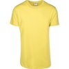 Prodloužené mírně zaoblené pánské triko Urban Classics 100% bavlna (Barva vojenská zelená, Velikost XXL)