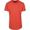 Prodloužené mírně zaoblené pánské triko Urban Classics 100% bavlna (Barva vojenská zelená, Velikost XXL)