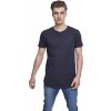 Prodloužené mírně zaoblené pánské triko Urban Classics 100% bavlna (Barva vojenská zelená, Velikost XXL)