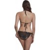 Dvoudílné trojúhelníčkové bikiny Urban Classics kamufláž (Barva tmavá kamufláž, Velikost L)