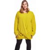 Dámský oversize svetr Urban Classics z polyakrylu s křížením na břiše (Velikost 3XL, Barva lemonmustard)