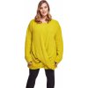 Dámský oversize svetr Urban Classics z polyakrylu s křížením na břiše (Velikost 3XL, Barva lemonmustard)
